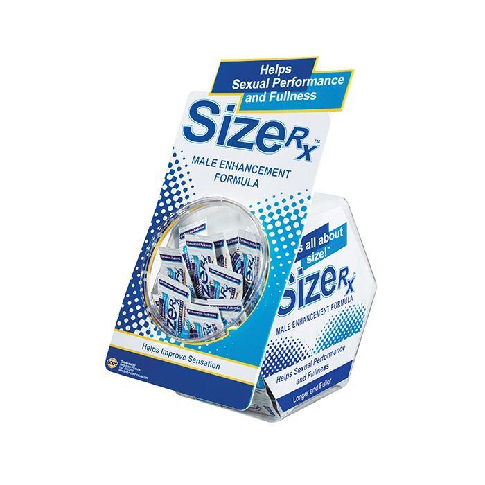 Size Rx Fish Bowl Display - Sample Packet of 50