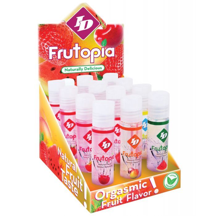 ID Frutopia Natural Lubricant - 1 oz Display of 12