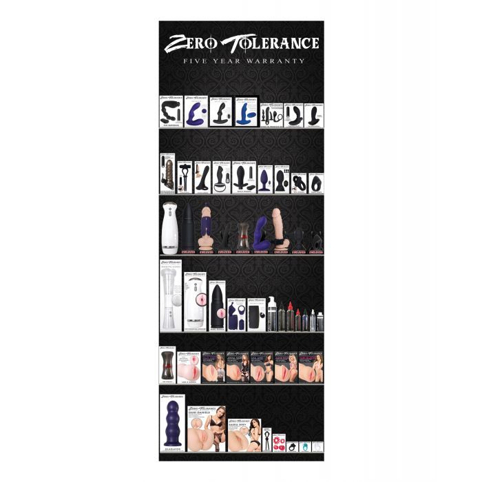 Zero Tolerance 3 ft Planogram - Dropship from Manufacturer Only