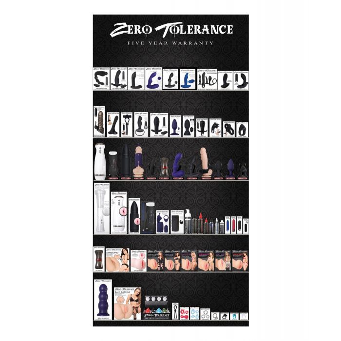Zero Tolerance 4 ft Planogram - Dropship from Manufacturer Only